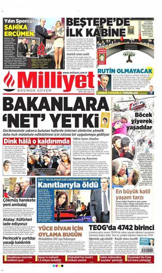 Gazete manşetleri (20 Ocak 2015)