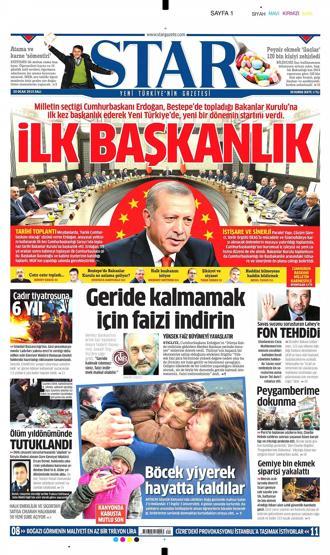 Gazete manşetleri (20 Ocak 2015)