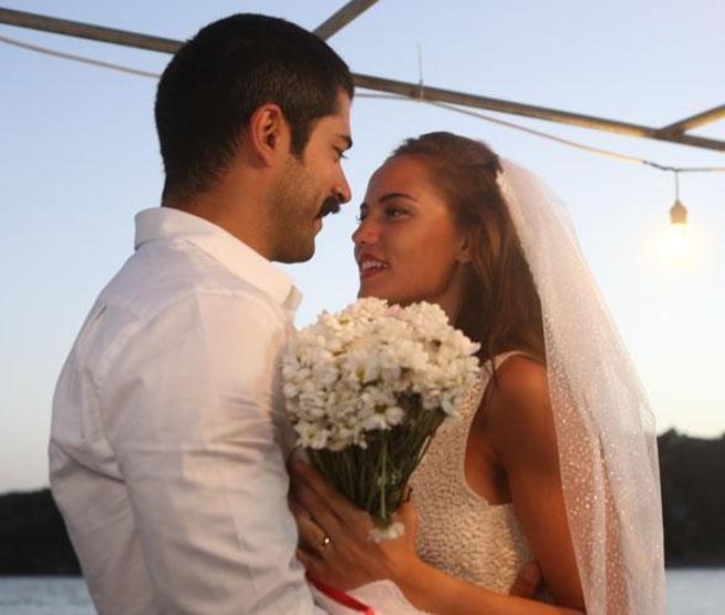 Fahriye Evcen ve Burak Özçivitten evlilik provası