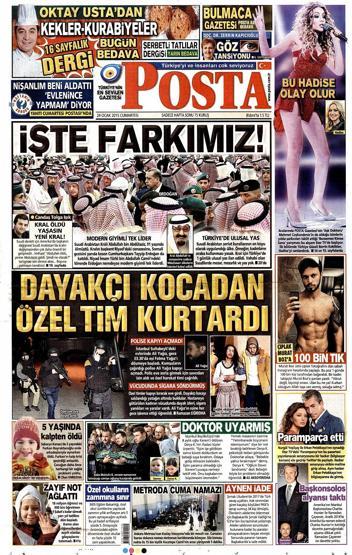Gazete manşetleri (24.01.2015)