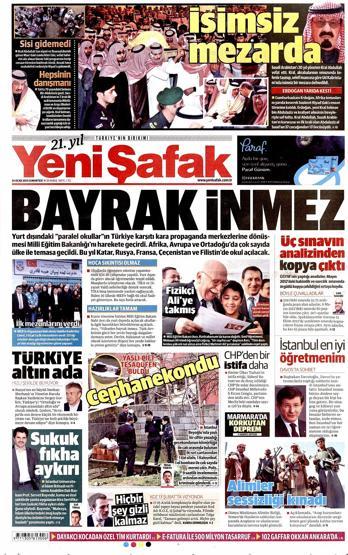 Gazete manşetleri (24.01.2015)