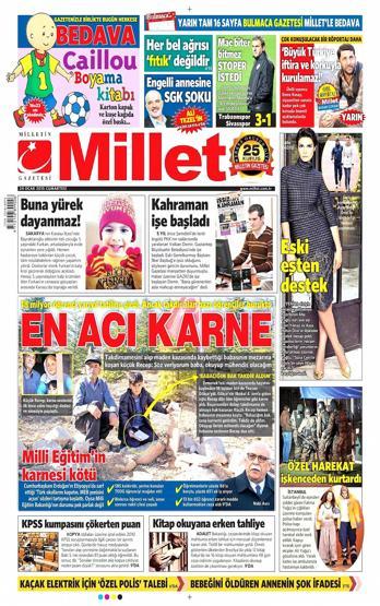 Gazete manşetleri (24.01.2015)