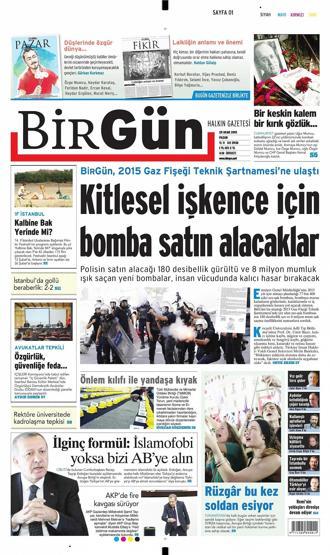Gazete manşetleri (25.01.2015)