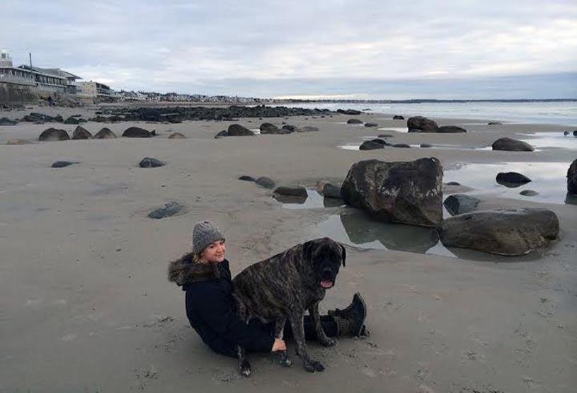 Kanser olan köpeğiyle veda yolculuğuna çıktı