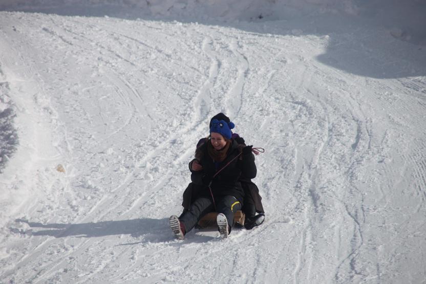 Hakkari dağları, snowboardla tanıştı