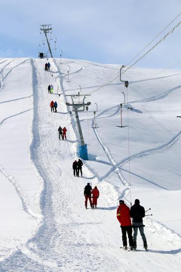 Hakkari dağları, snowboardla tanıştı