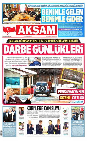Gazete manşetleri (30.01.2015)