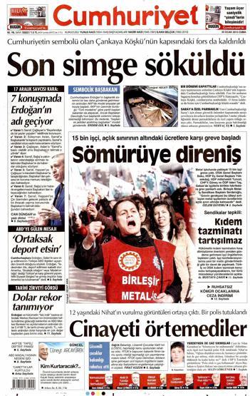 Gazete manşetleri (30.01.2015)