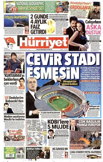 Gazete manşetleri (30.01.2015)