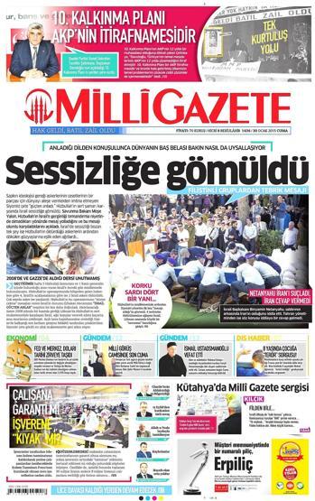 Gazete manşetleri (30.01.2015)