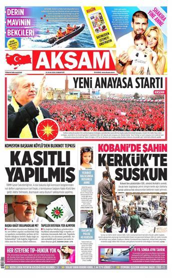 Gazete manşetleri (31.01.2015)