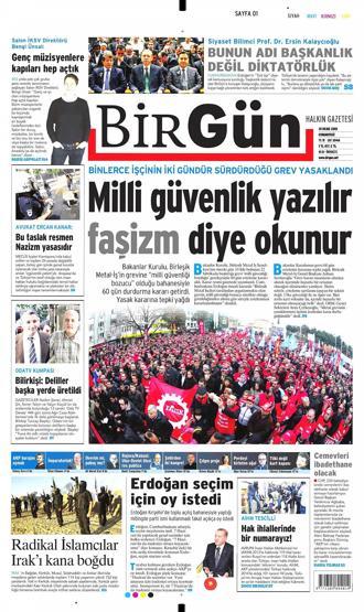 Gazete manşetleri (31.01.2015)