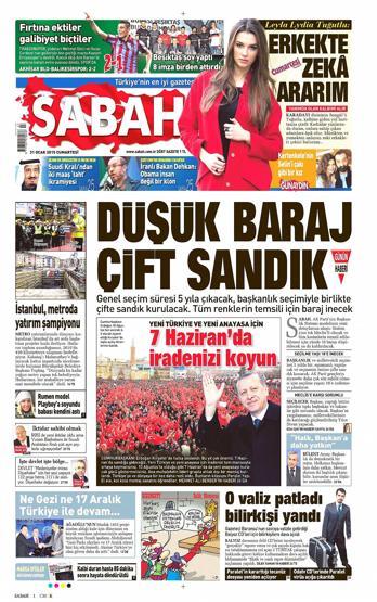 Gazete manşetleri (31.01.2015)