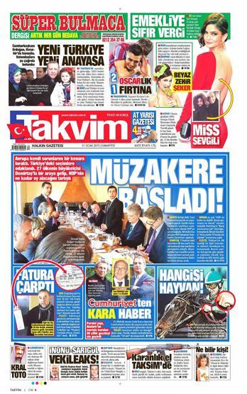 Gazete manşetleri (31.01.2015)