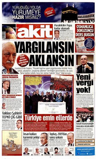 Gazete manşetleri (31.01.2015)