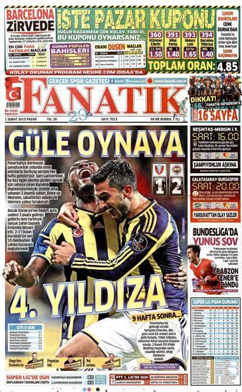 Gazete manşetleri (01.02.2015)