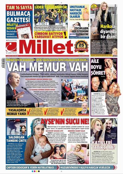 Gazete manşetleri (01.02.2015)