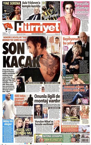 Gazete manşetleri (01.02.2015)