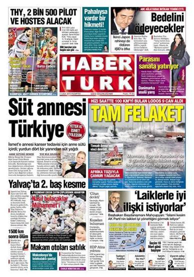 Gazete manşetleri (02.02.2015)
