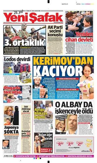 Gazete manşetleri (02.02.2015)