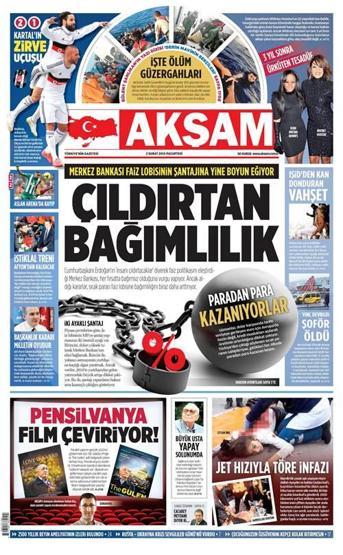 Gazete manşetleri (02.02.2015)