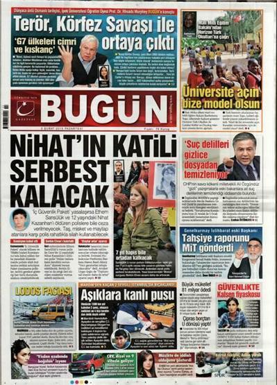 Gazete manşetleri (02.02.2015)