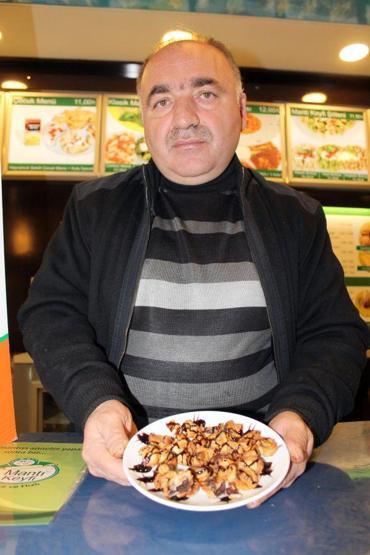 Çikolatalı mantı