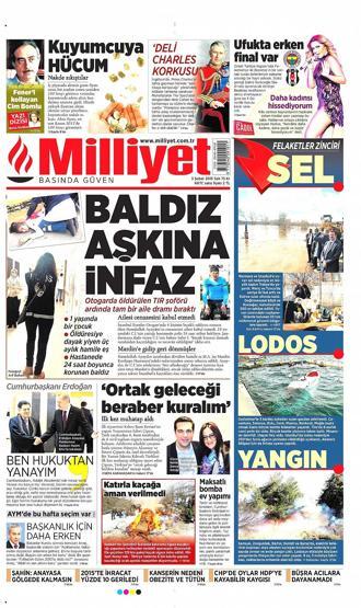 Gazete manşetleri (03.02.2015)