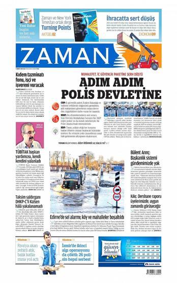 Gazete manşetleri (03.02.2015)