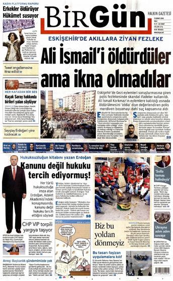 Gazete manşetleri (03.02.2015)