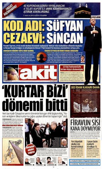 Gazete manşetleri (03.02.2015)