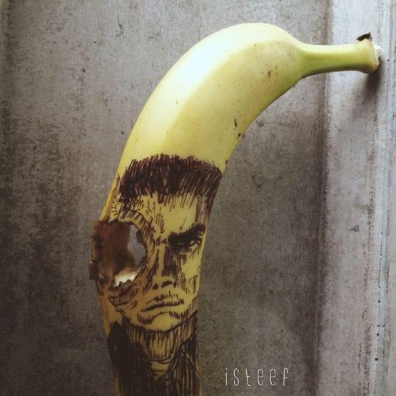 Bir sanat eseri olarak muz