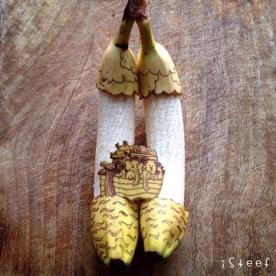 Bir sanat eseri olarak muz