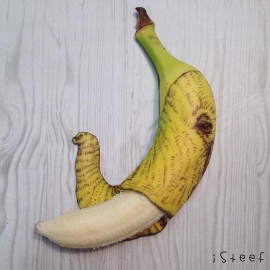 Bir sanat eseri olarak muz