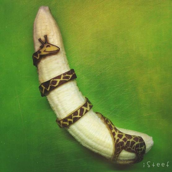 Bir sanat eseri olarak muz