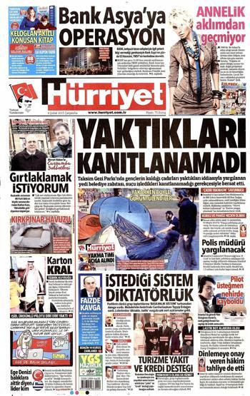 Gazete manşetleri (04.02.2015)