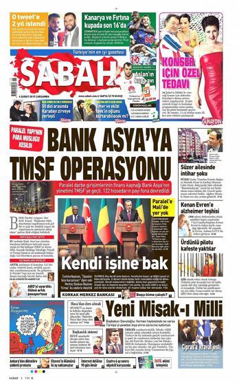 Gazete manşetleri (04.02.2015)