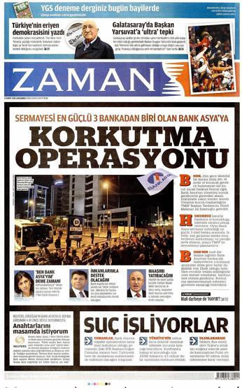 Gazete manşetleri (04.02.2015)