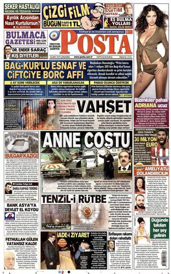 Gazete manşetleri (04.02.2015)