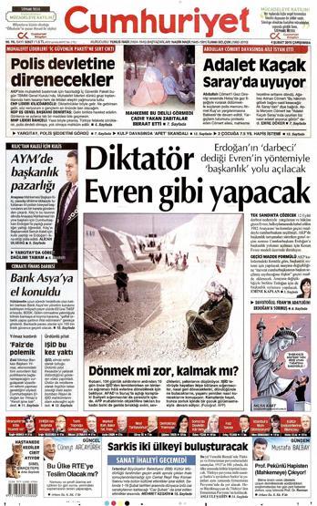 Gazete manşetleri (04.02.2015)