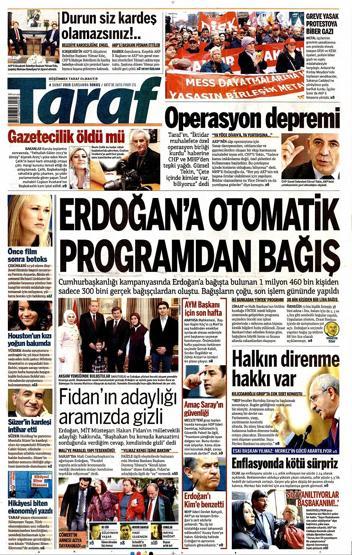 Gazete manşetleri (04.02.2015)