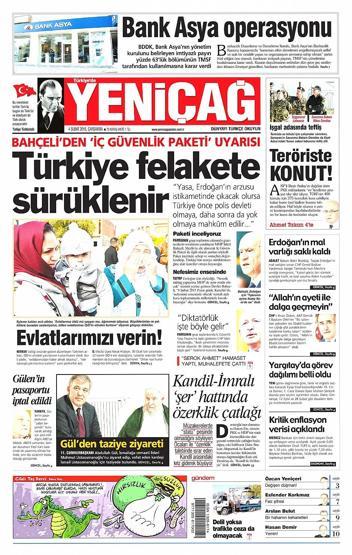 Gazete manşetleri (04.02.2015)