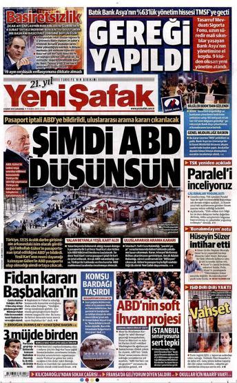 Gazete manşetleri (04.02.2015)
