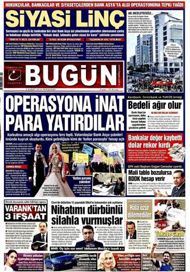 5 Şubat gazete manşetleri