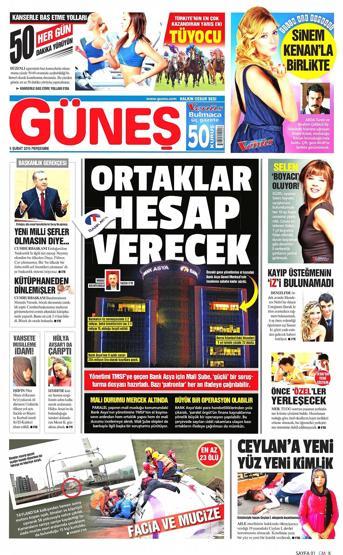 5 Şubat gazete manşetleri