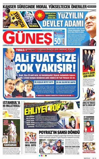 Gazete manşetleri (06.02.2015)