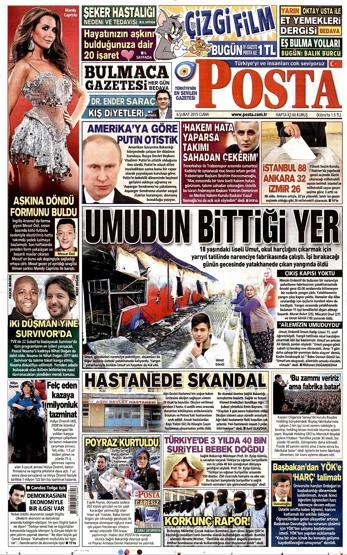Gazete manşetleri (06.02.2015)