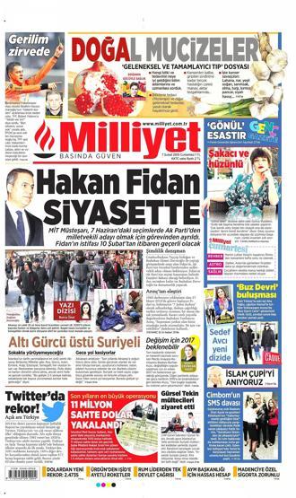 Günün gazete manşetleri (07.02.2015)