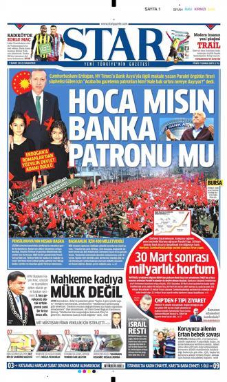 Günün gazete manşetleri (07.02.2015)