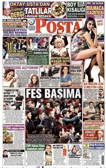 Gazete manşetleri (08.02.2015)